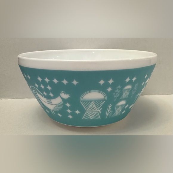 Vintage charm inspired by Pyrex bowl 10C/2.3L - Picture 4 of 6